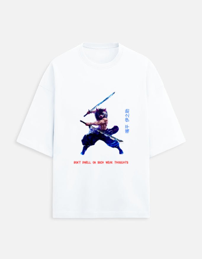 Inosuke Plain - Unisex Terry Oversized Tee - Tea Tee Store